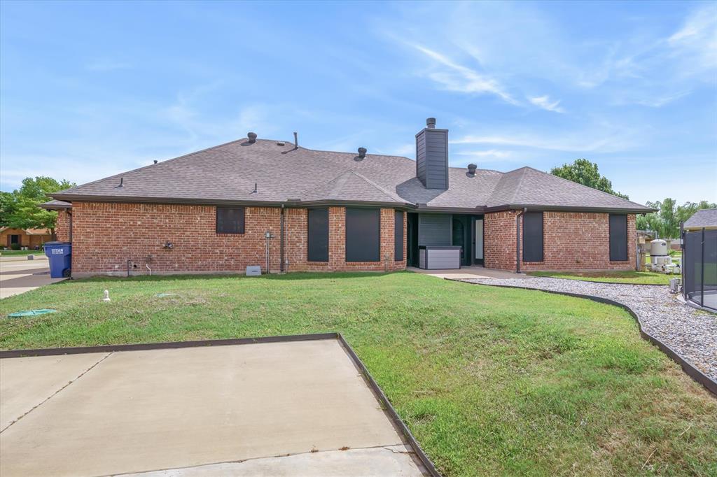 9346 Homestead Lane Forney, TX 75126 - Photo 20 of 39 Back of the home as seen from the shop and pool