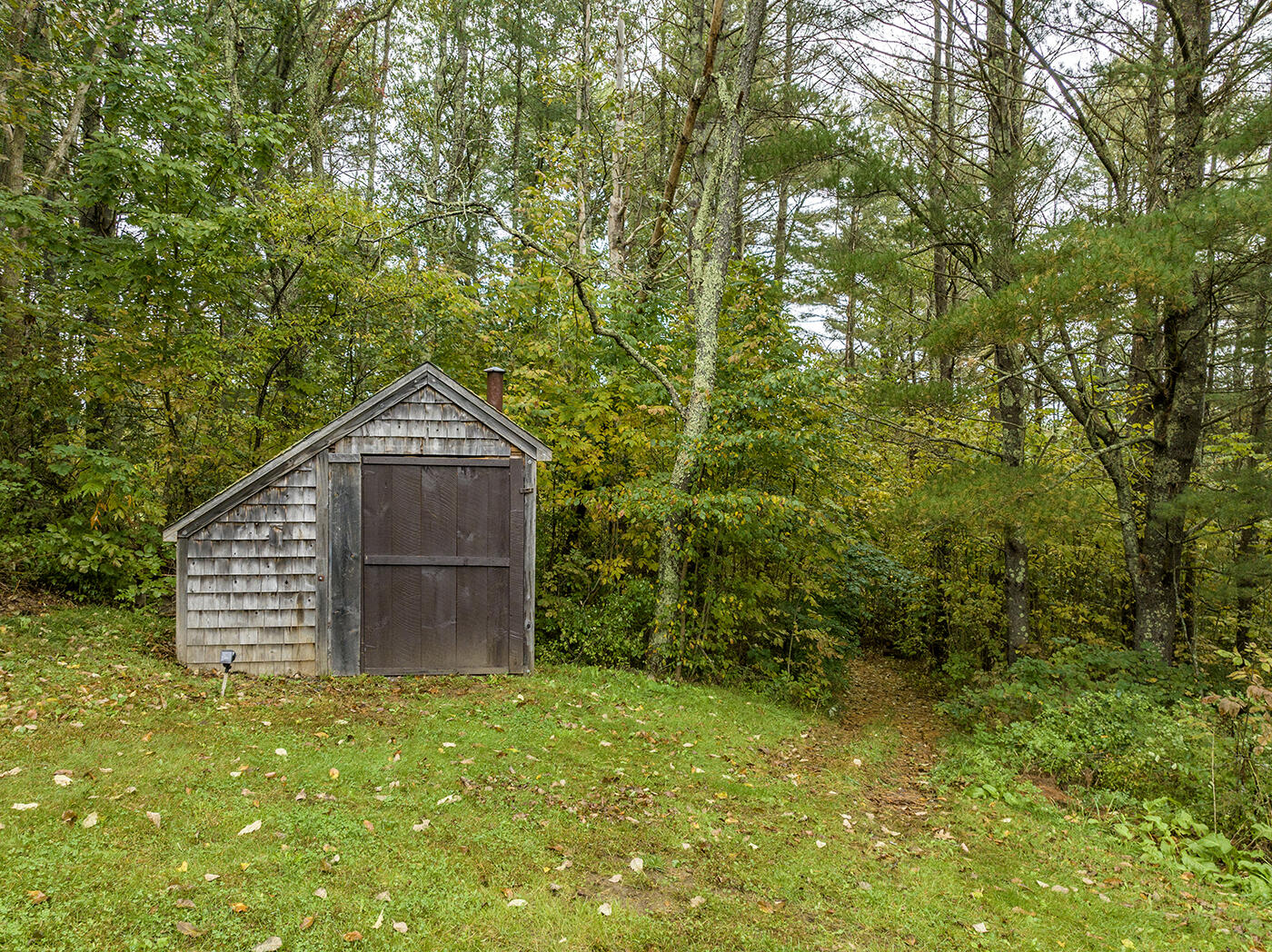 613 Appleton Road Union, ME 04862 - Photo 40 of 48 Outbuilding at pathway to River