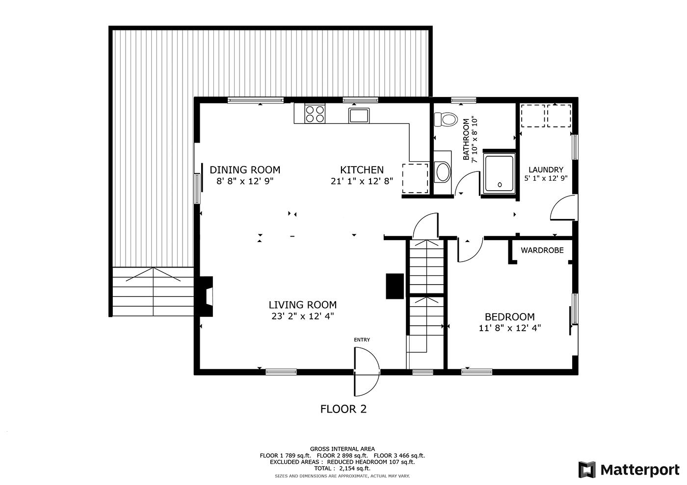 613 Appleton Road Union, ME 04862 - Photo 46 of 48 613 Appleton Rd Floorplan Main Floor