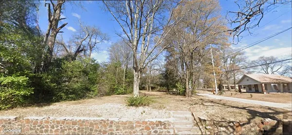 a view of road with covered with snow