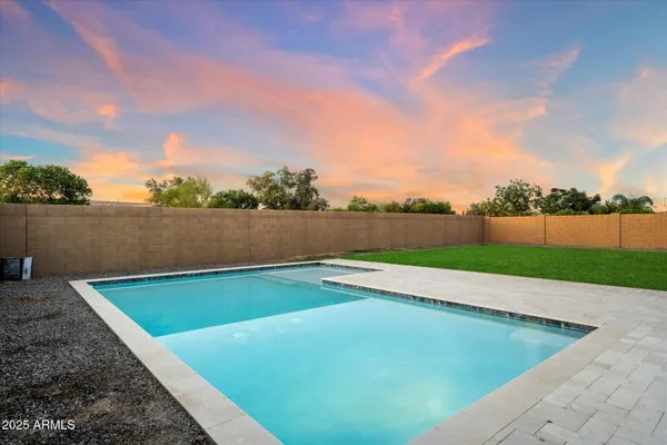 a picture of a couch in the backyard