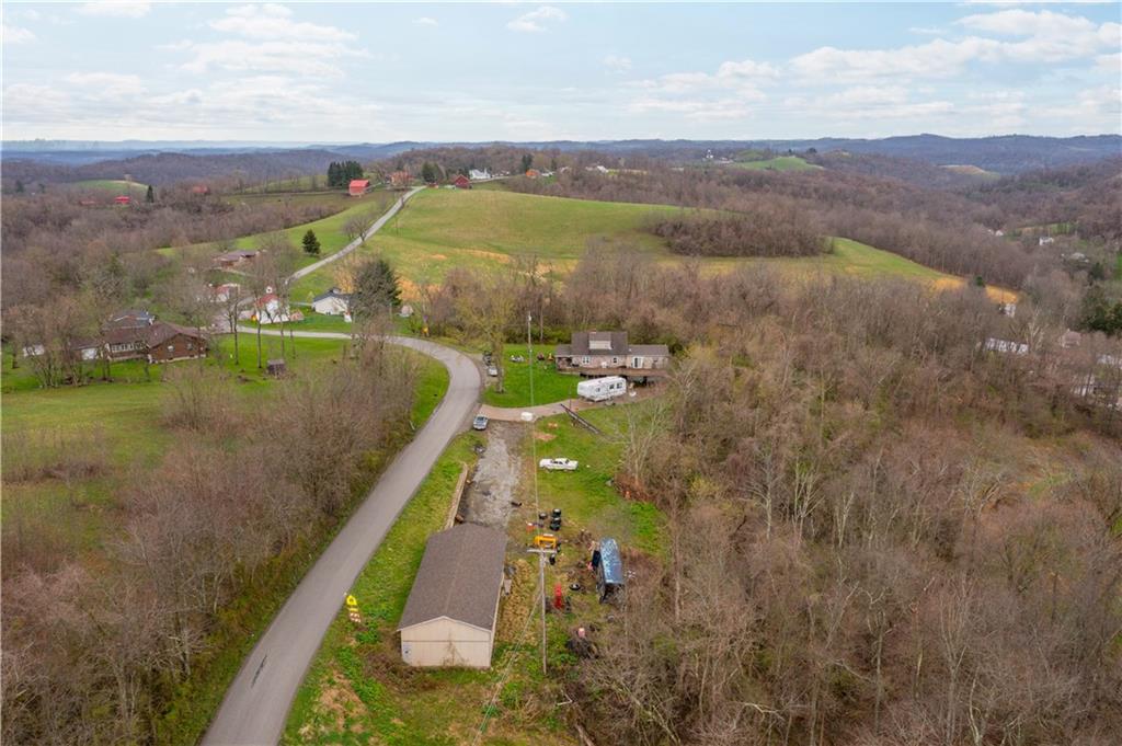 571 Highland Ridge Road Marianna, PA 15345 - Photo 25 of 25 a view of a lake with a mountain