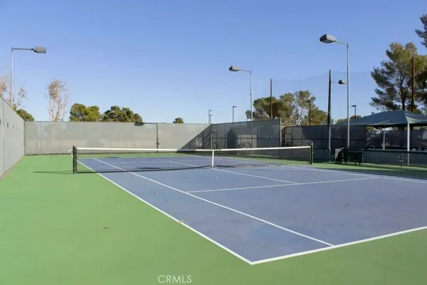 a view of a tennis court