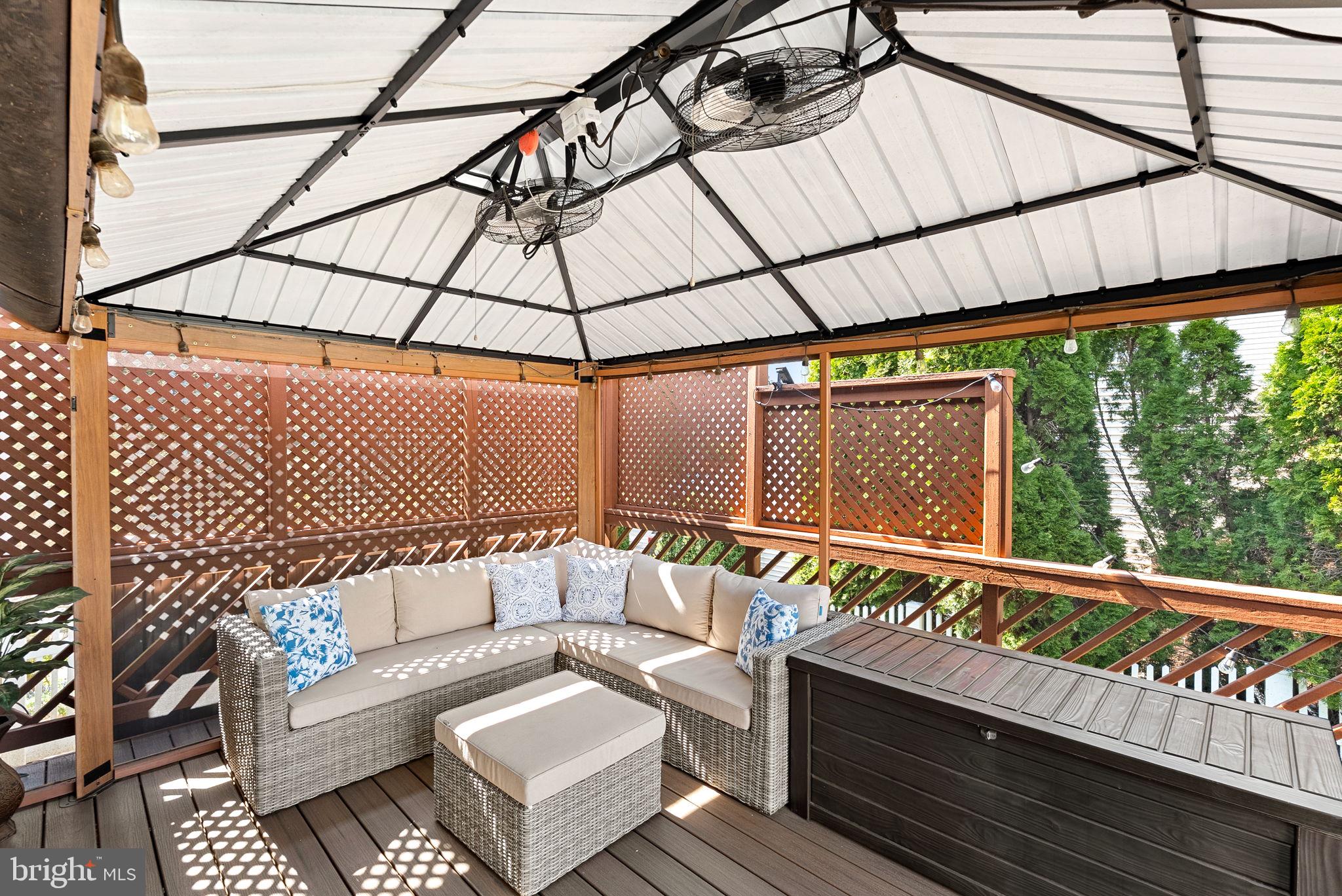 6208 Ormandy Drive Burke, VA 22015 - Photo 48 of 57 a view of a two chairs in the balcony