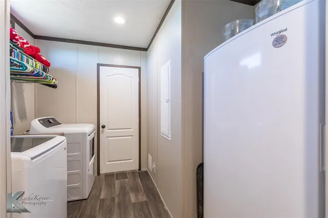 a room with storage and utility