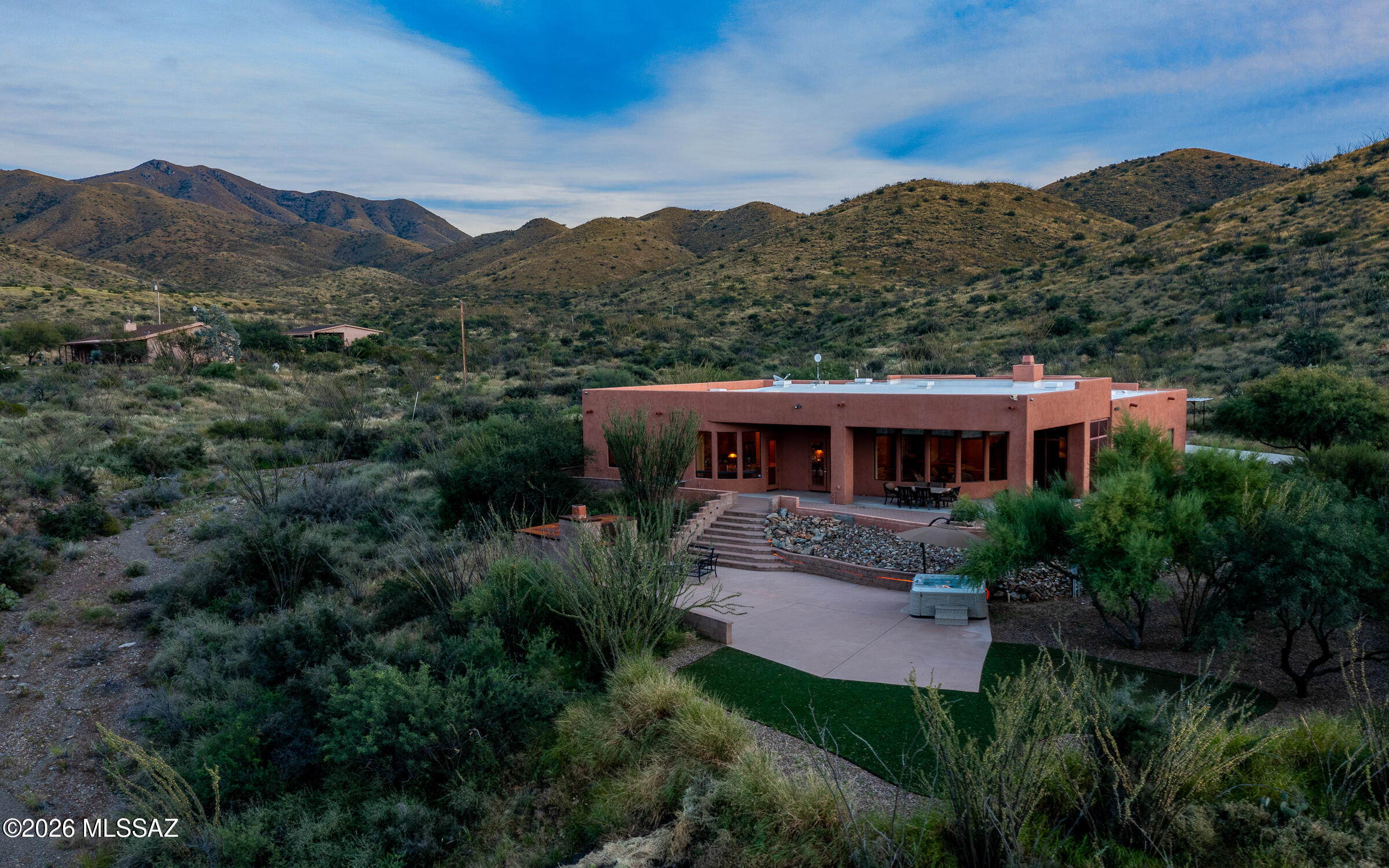 Lush Desert Landscape