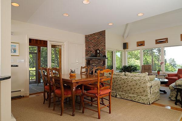 48 Bourne Point Road Wareham, MA 02571 - Photo 10 of 23 a view of a dining room with furniture window and outside view