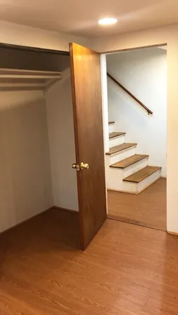 a view of closet area