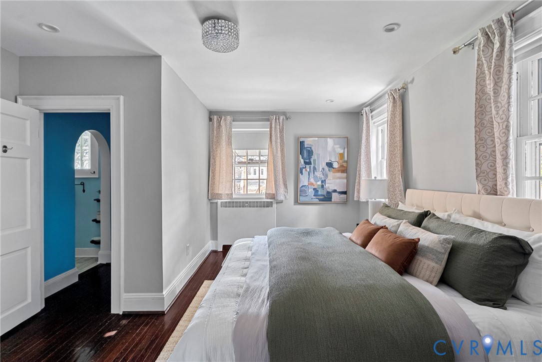 803 Spottswood Road Richmond, VA 23220 - Photo 16 of 50 a bedroom with a bed and a window