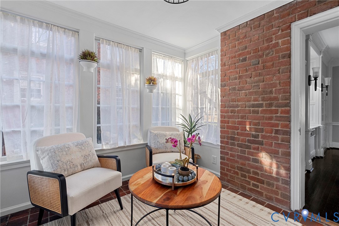 803 Spottswood Road Richmond, VA 23220 - Photo 37 of 50 a living room with furniture and a potted plant