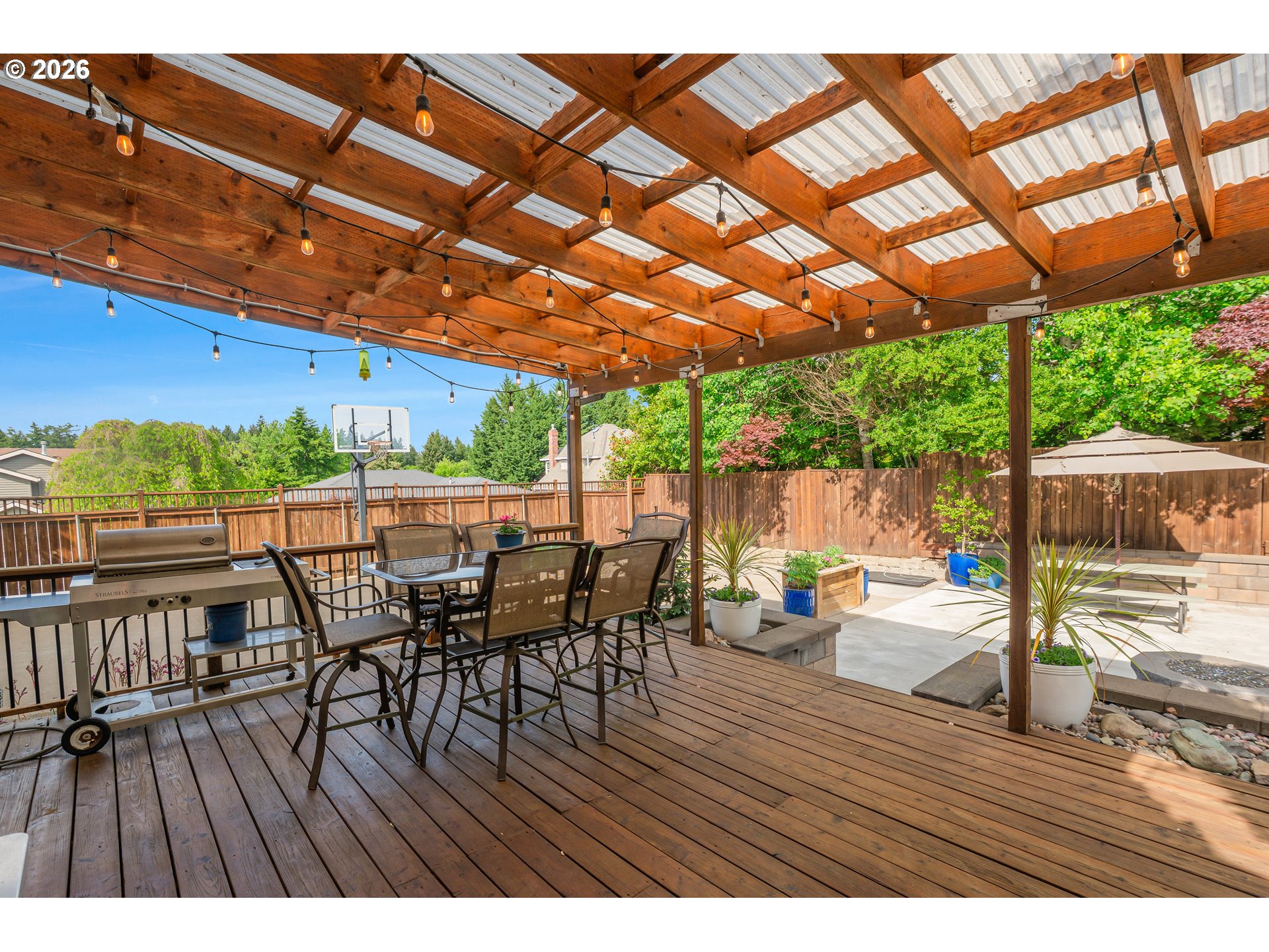 7680 Southwest 182nd Place Beaverton, OR 97007 - Photo 22 of 33 a view of a patio with wooden floor