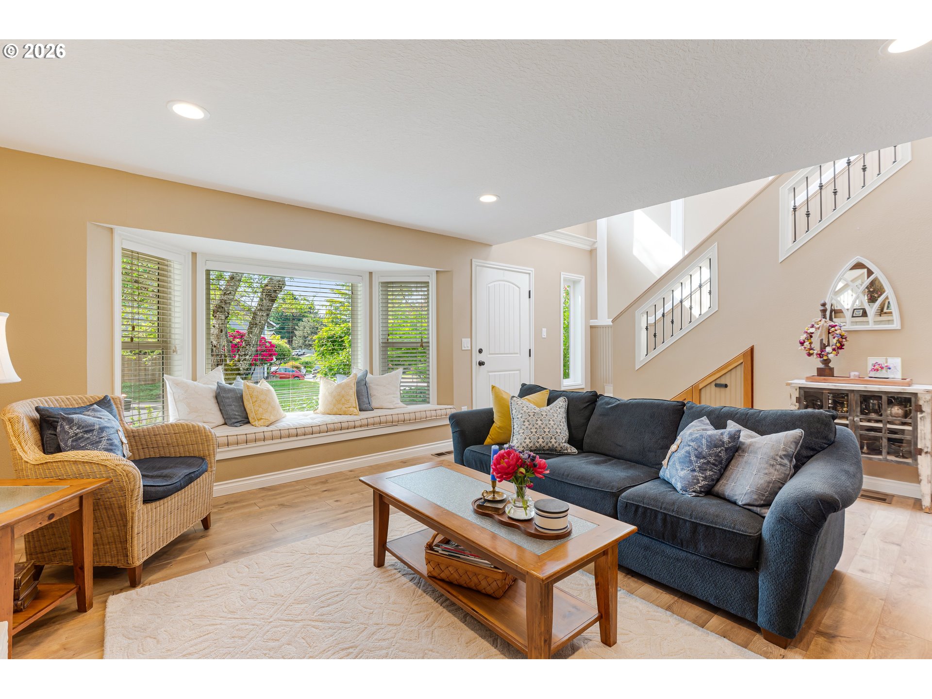 7680 Southwest 182nd Place Beaverton, OR 97007 - Photo 4 of 33 a living room with furniture and a large window