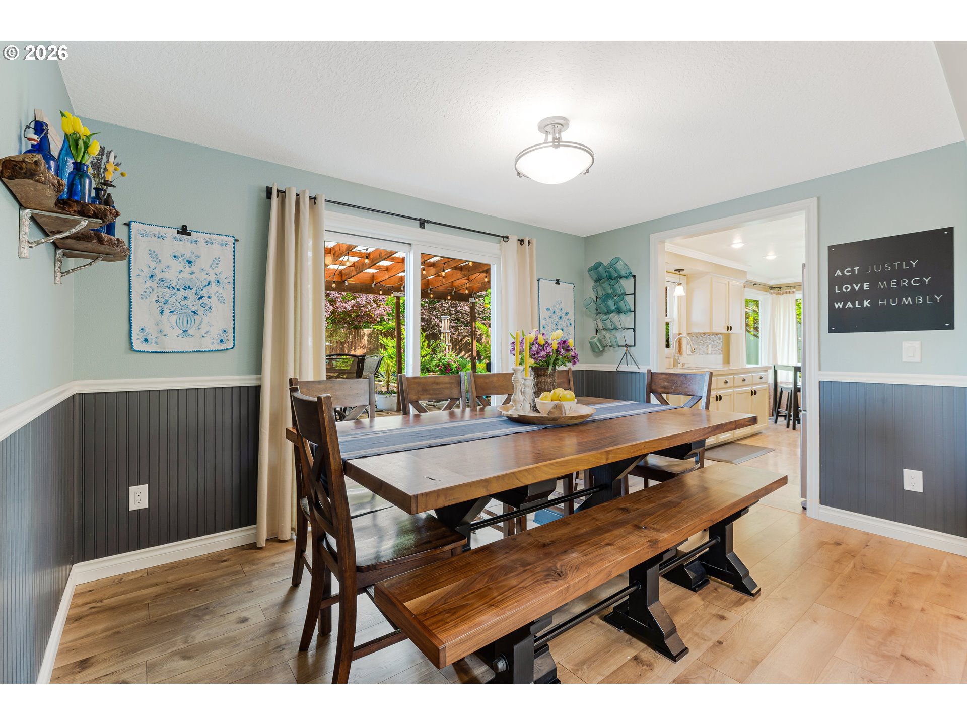 7680 Southwest 182nd Place Beaverton, OR 97007 - Photo 7 of 33 a view of a dining room with furniture window and outside view