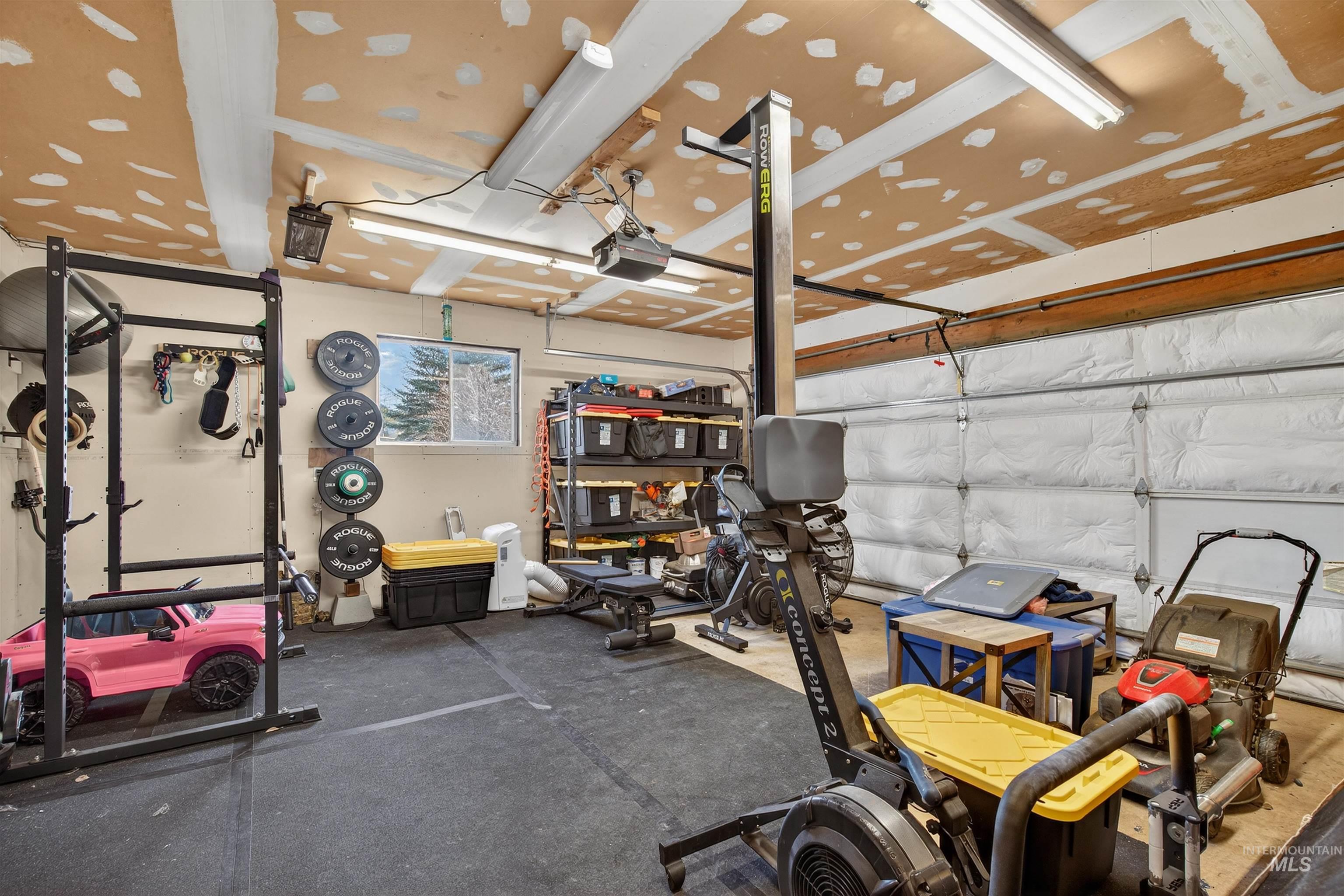 209 Walnut Drive Potlatch, ID 83855 - Photo 21 of 27 Workout area with a garage