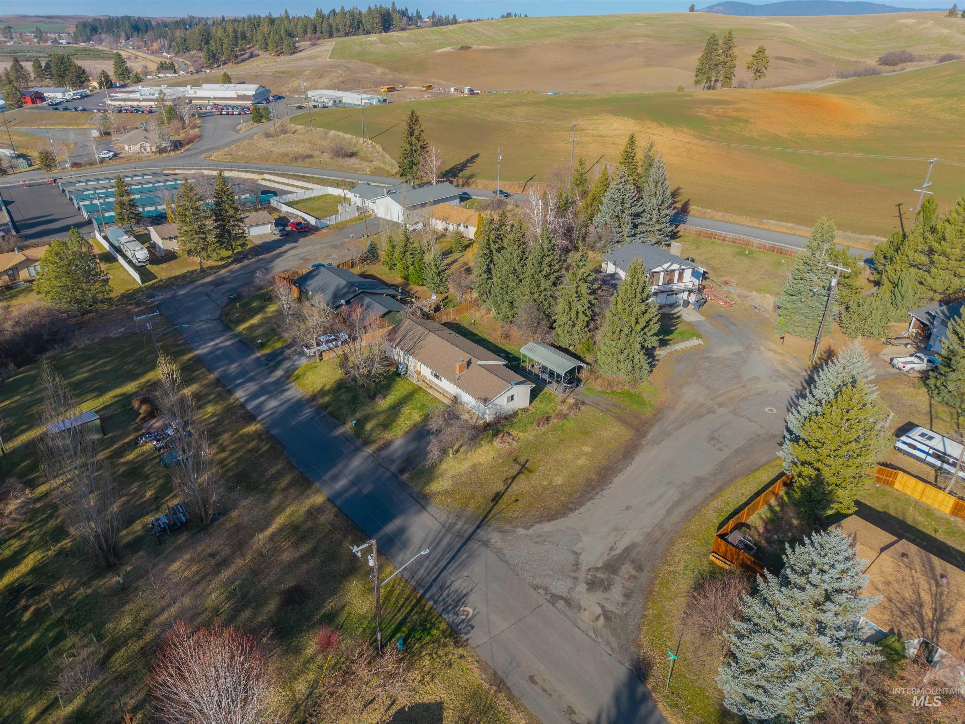 209 Walnut Drive Potlatch, ID 83855 - Photo 25 of 27 Aerial overview of property's location