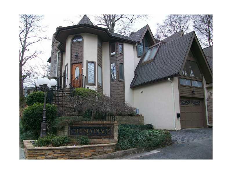 Exterior Front. Street view on corner lot