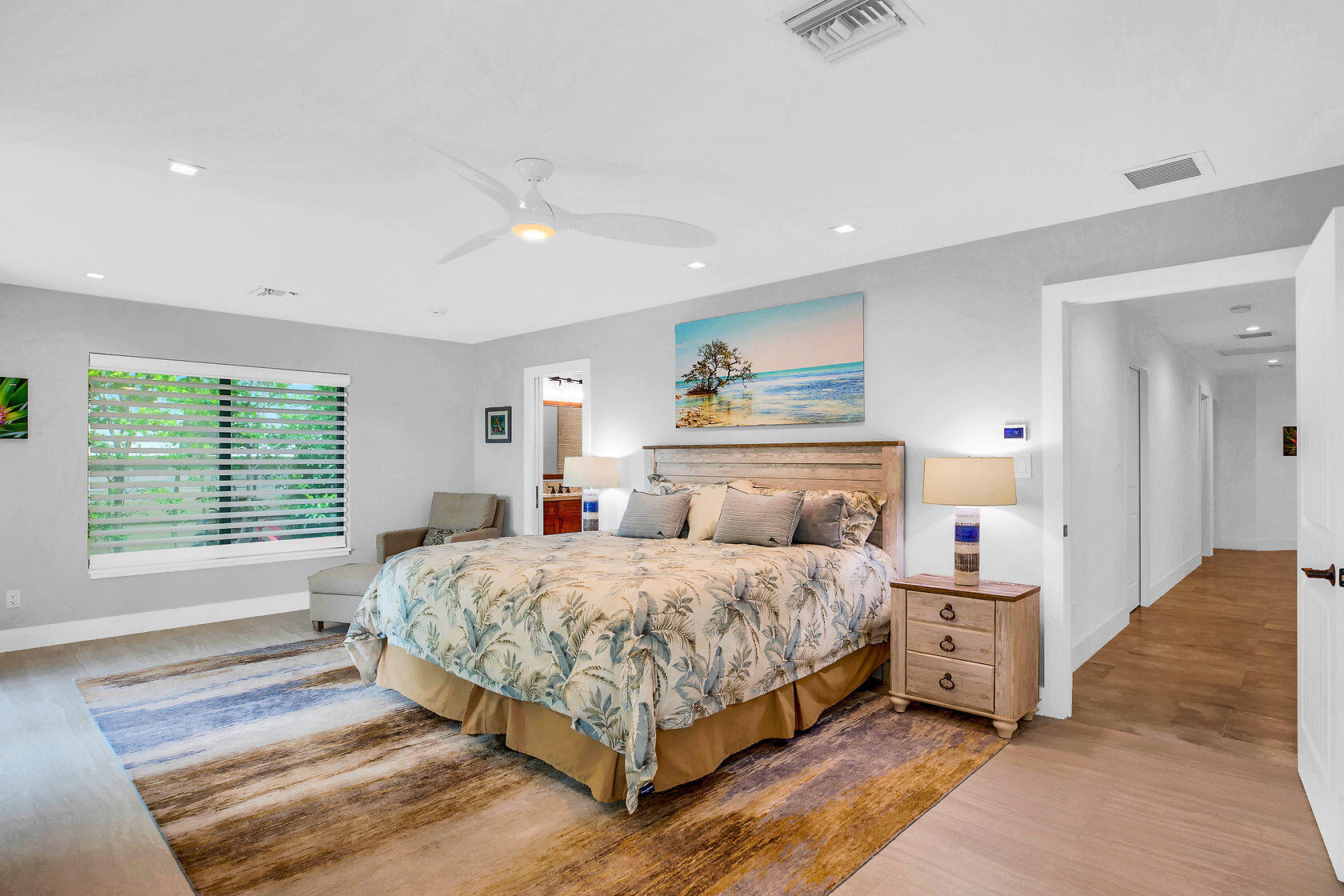 153 Key Haven Road Key West, FL 33040 - Photo 20 of 28 a bedroom with a bed and a large window