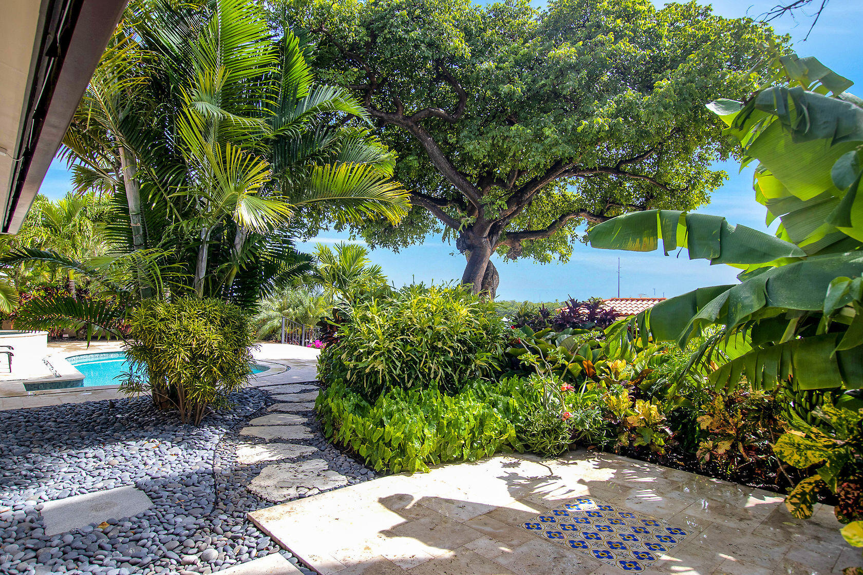 153 Key Haven Road Key West, FL 33040 - Photo 23 of 28 a view of a garden with large trees