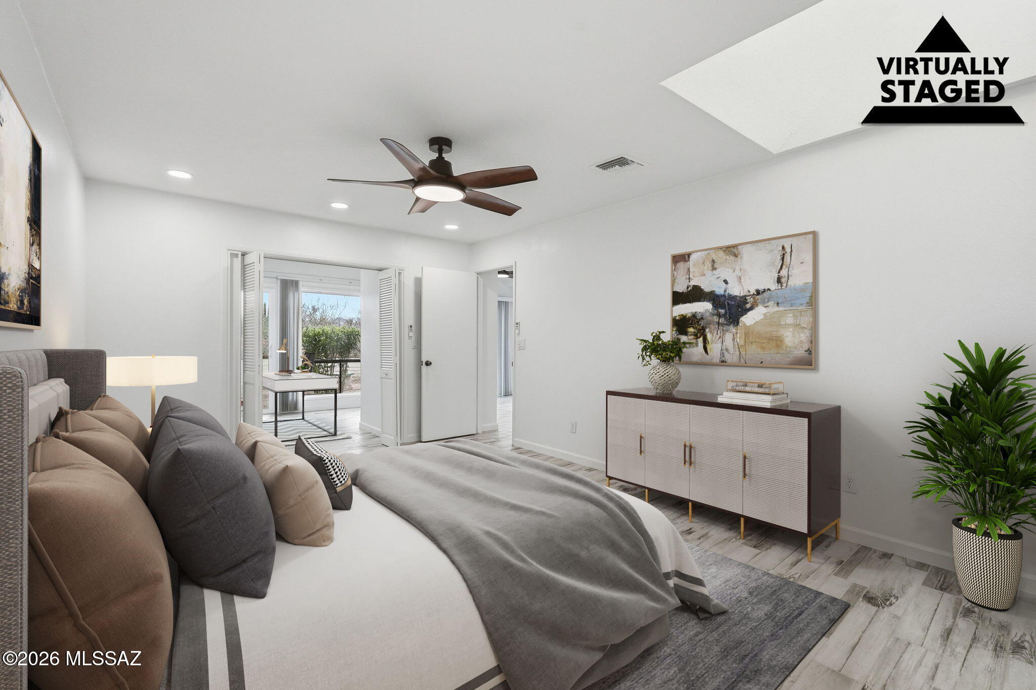 1183 Circulo Canario Rio Rico, AZ 85648 - Photo 10 of 31 a view of a bedroom with furniture and windows