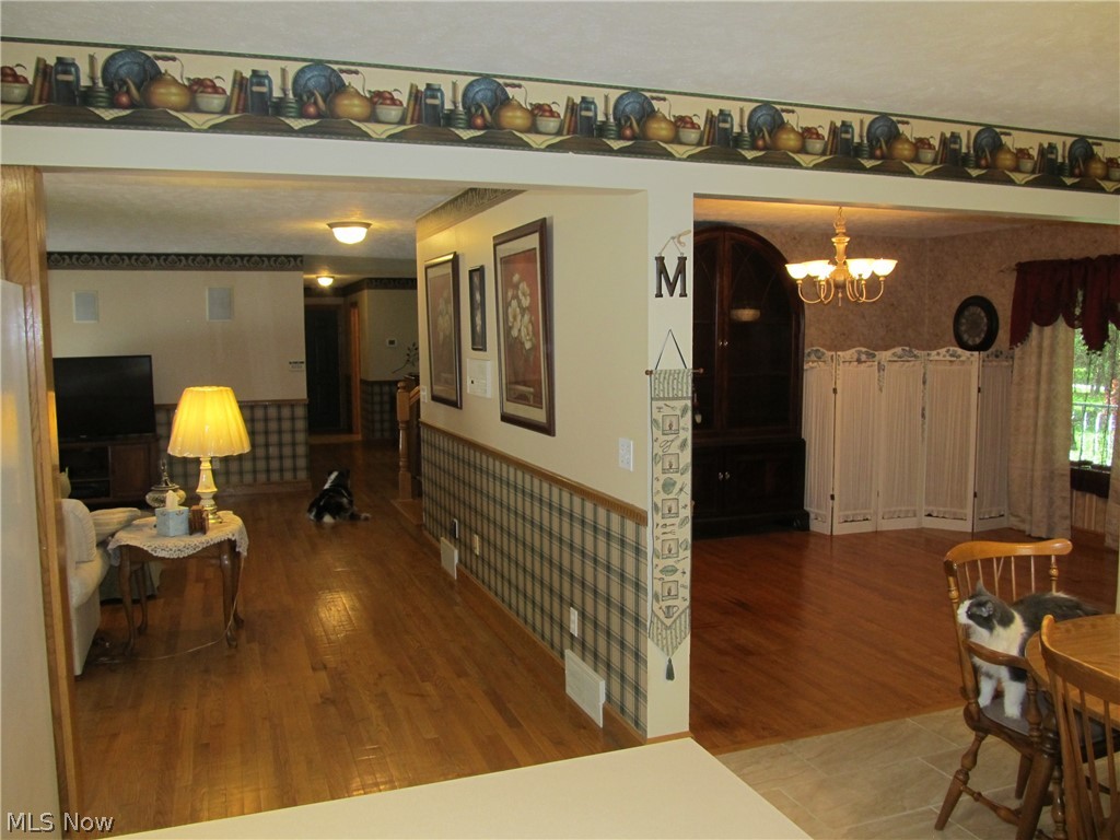 16723 Claridon Troy Road Burton, OH 44021 - Photo 13 of 30 Looking from kitchen into Great Room, and Formal Dining Room