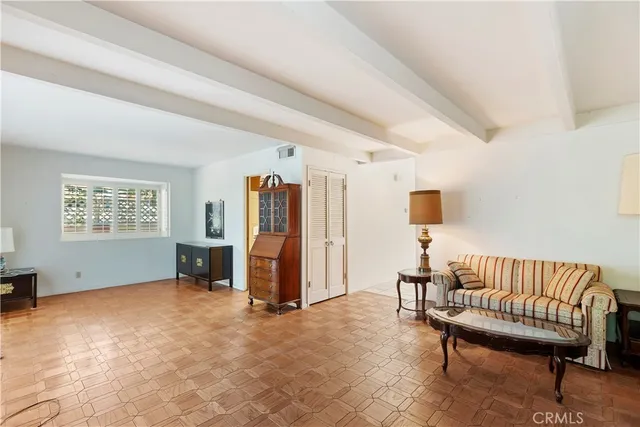 a view of a hallway with a white walls