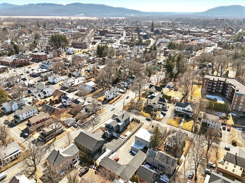 180 State Street, Unit A Northampton, MA 01060 - Photo 35 of 40 an aerial view of residential houses with city view