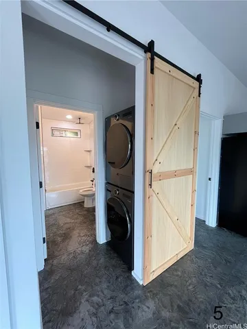 a view of a storage & utility room in a house