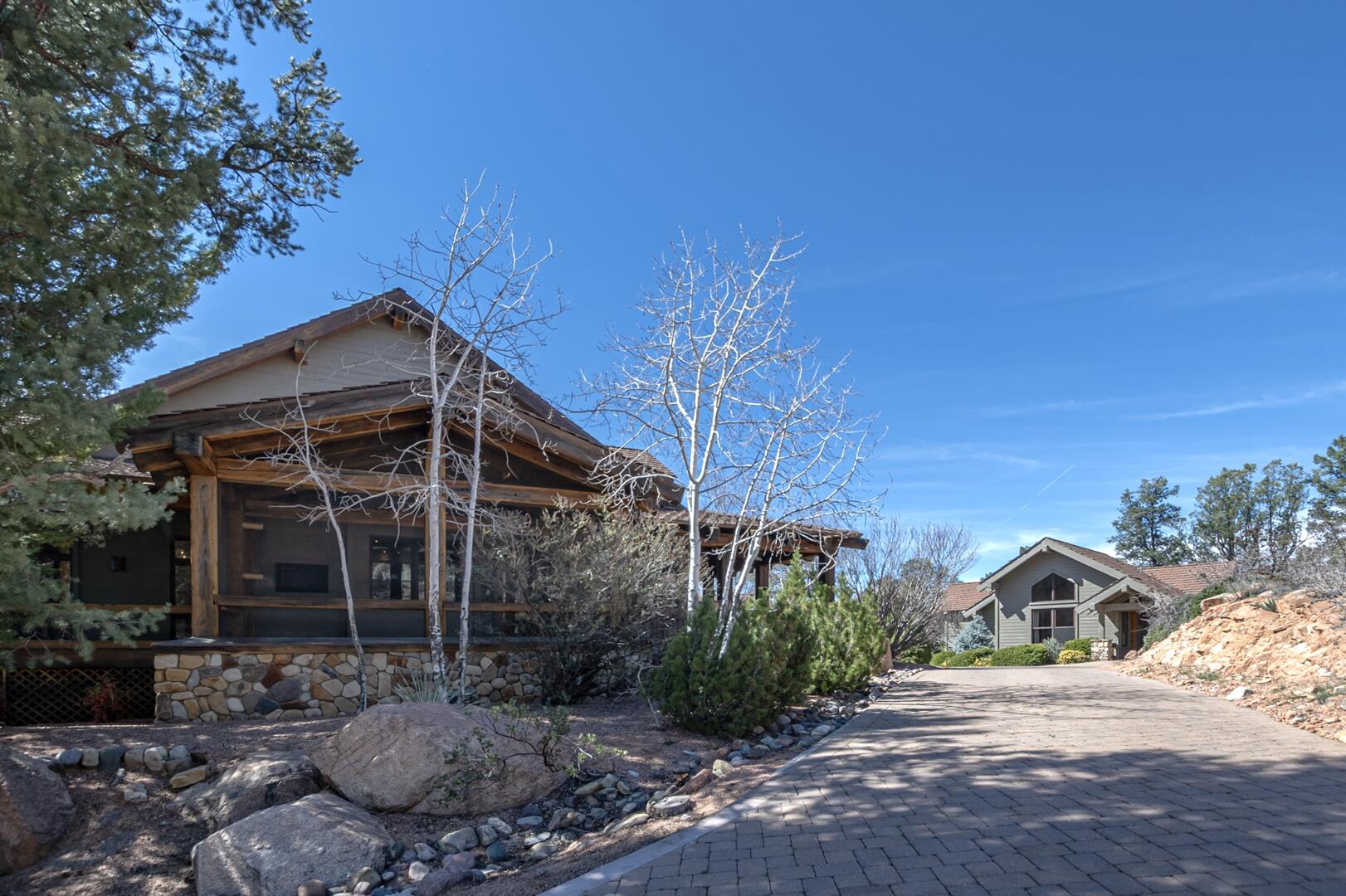 2401 East Rim Club Drive Payson, AZ 85541 - Photo 90 of 116 From driveway main home on left and casita on right