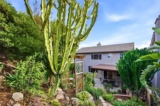 front view of a house with a street