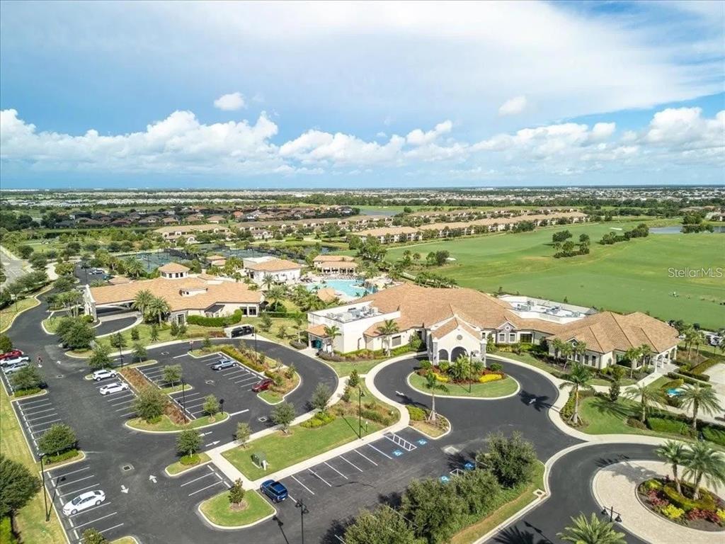 5528 Arnie Loop Lakewood Ranch, FL 34211 - Photo 54 of 59 an aerial view of a house with outdoor space