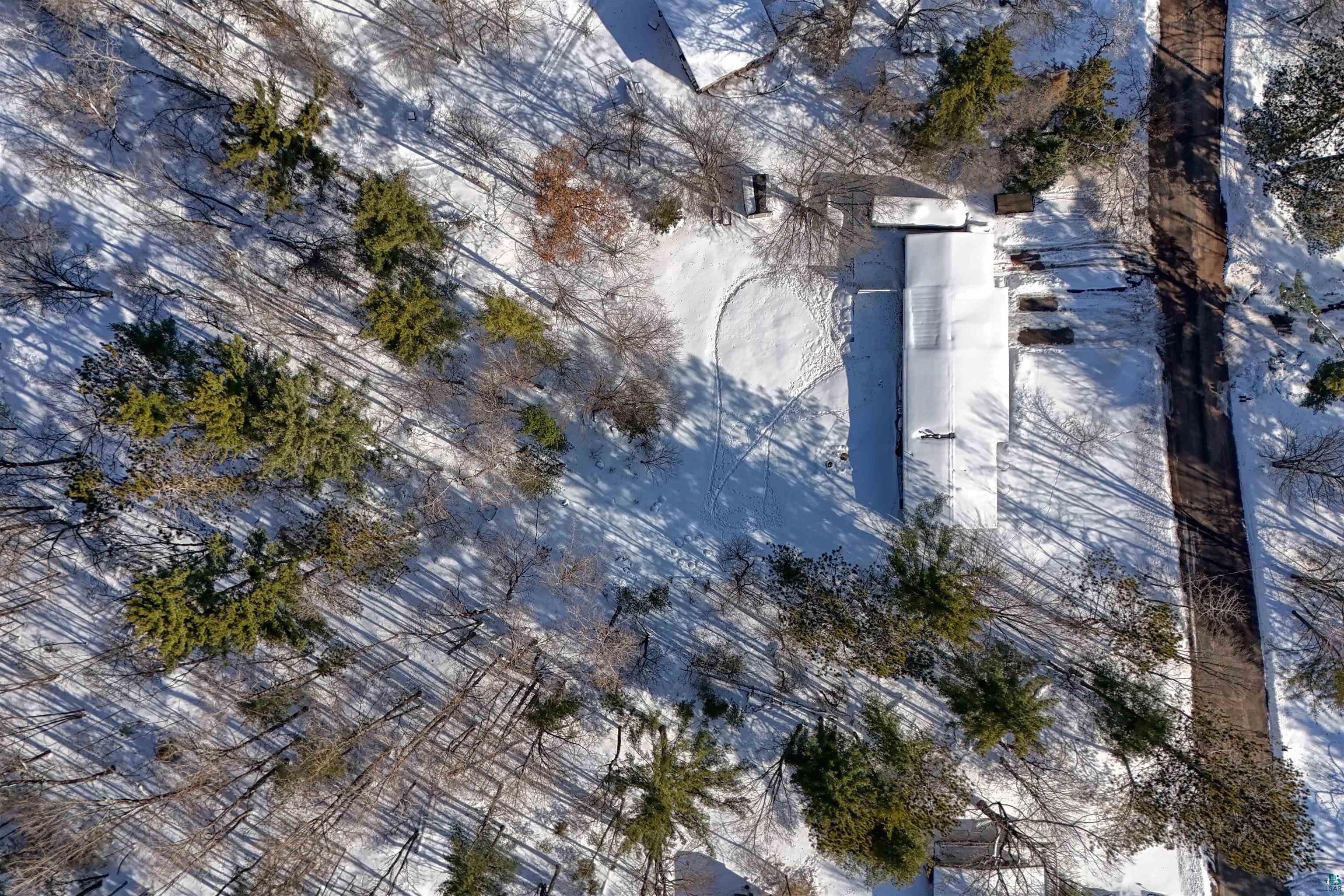 10719 North Oak Ridge Street Hayward, WI 54843 - Photo 5 of 57 Bird's eye view
