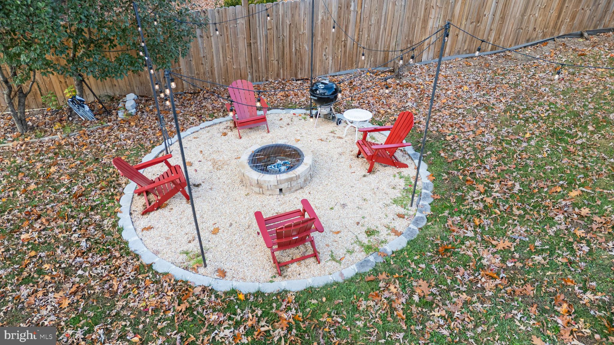 6910 Ontario Street Springfield, VA 22152 - Photo 39 of 44 an aerial view of a house with table and chairs