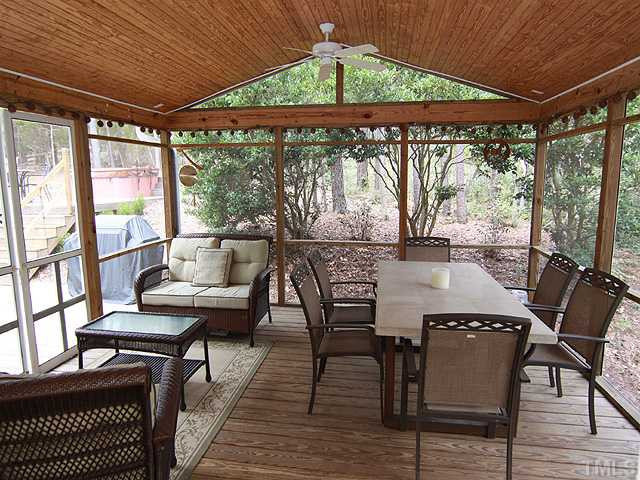 3902 King Charles Road Durham, NC 27707 - Photo 16 of 25 Screened Porch