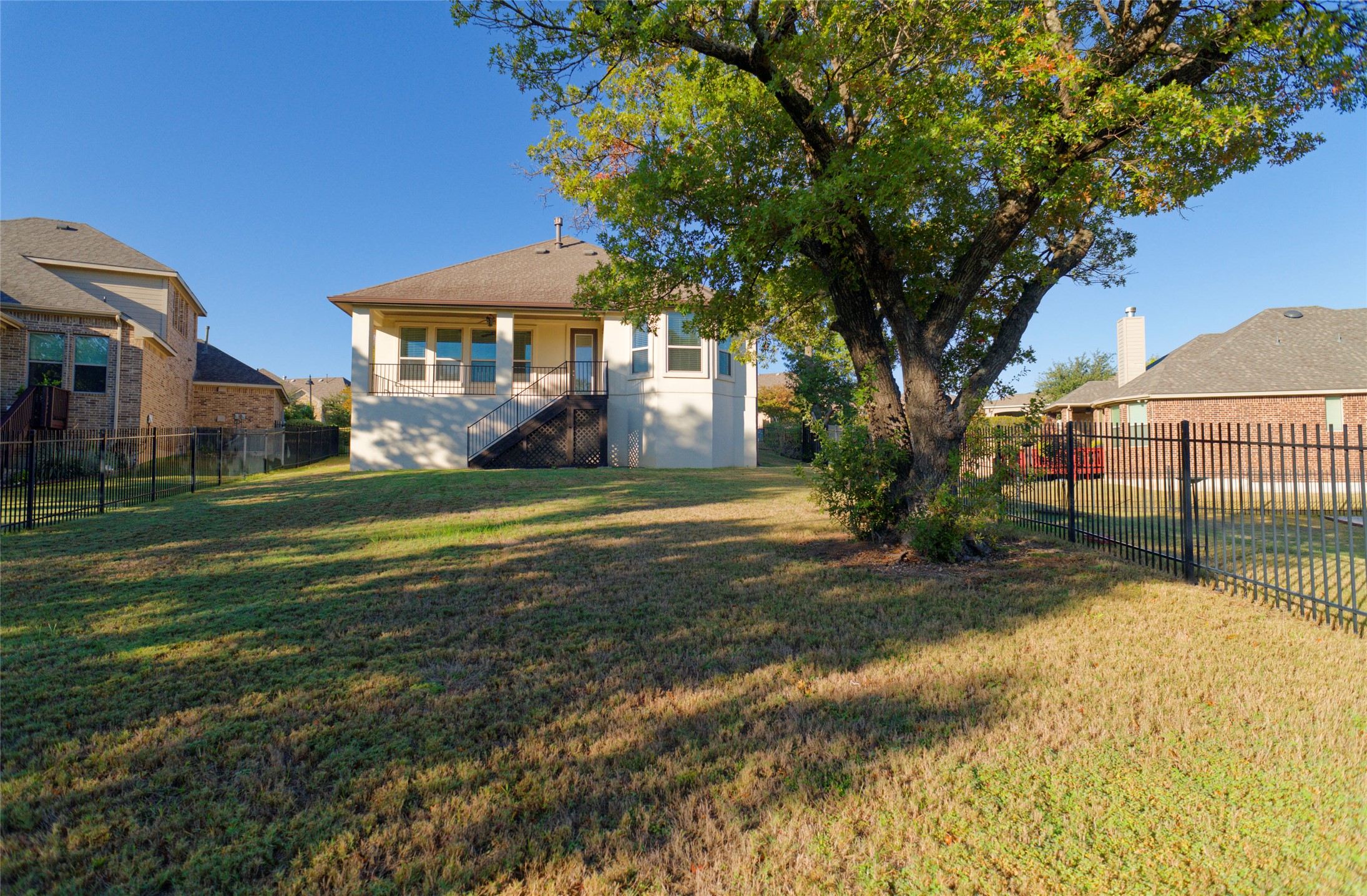 4001 Goodnight Trail Leander, TX 78641 - Photo 32 of 35 a view of a house with a yard