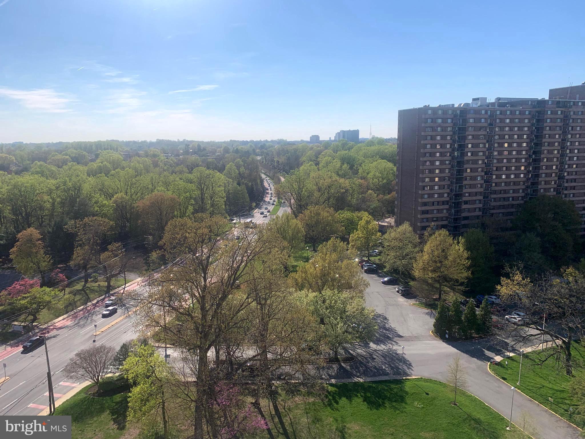 1111 University Boulevard West, Unit 1406A Silver Spring, MD 20902 - Photo 24 of 25 Balcony view of Sligo Creek