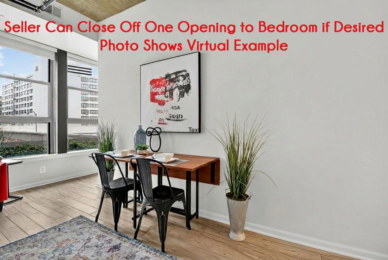 1300 N Street Northwest, Unit 214 Washington, DC 20005 - Photo 19 of 41 AI Presentation of Closing One Bedroom Opening