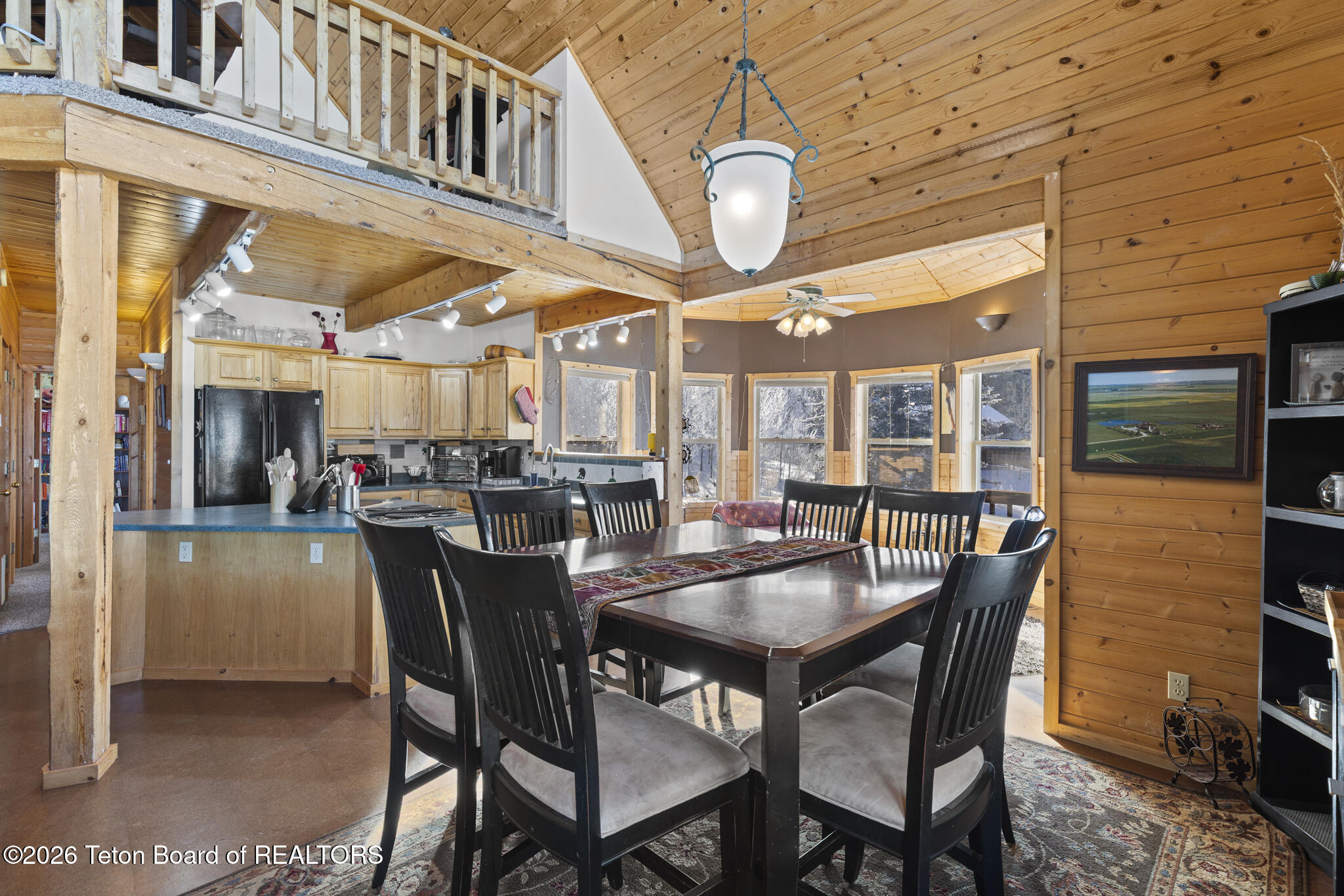 176 Aspen Lane Alpine, WY 83128 - Photo 11 of 48 Dining Room