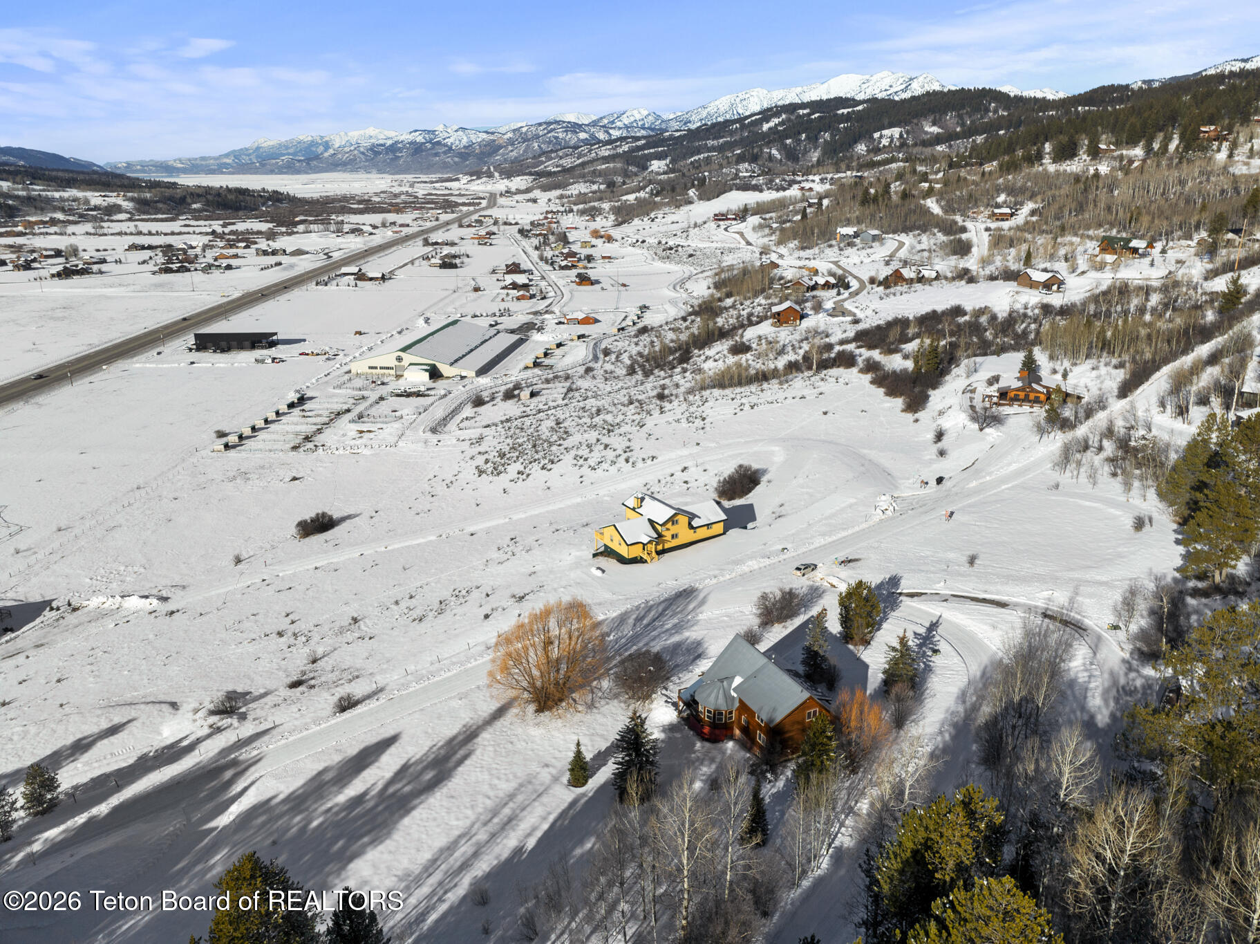 176 Aspen Lane Alpine, WY 83128 - Photo 46 of 48 Drone Aerial