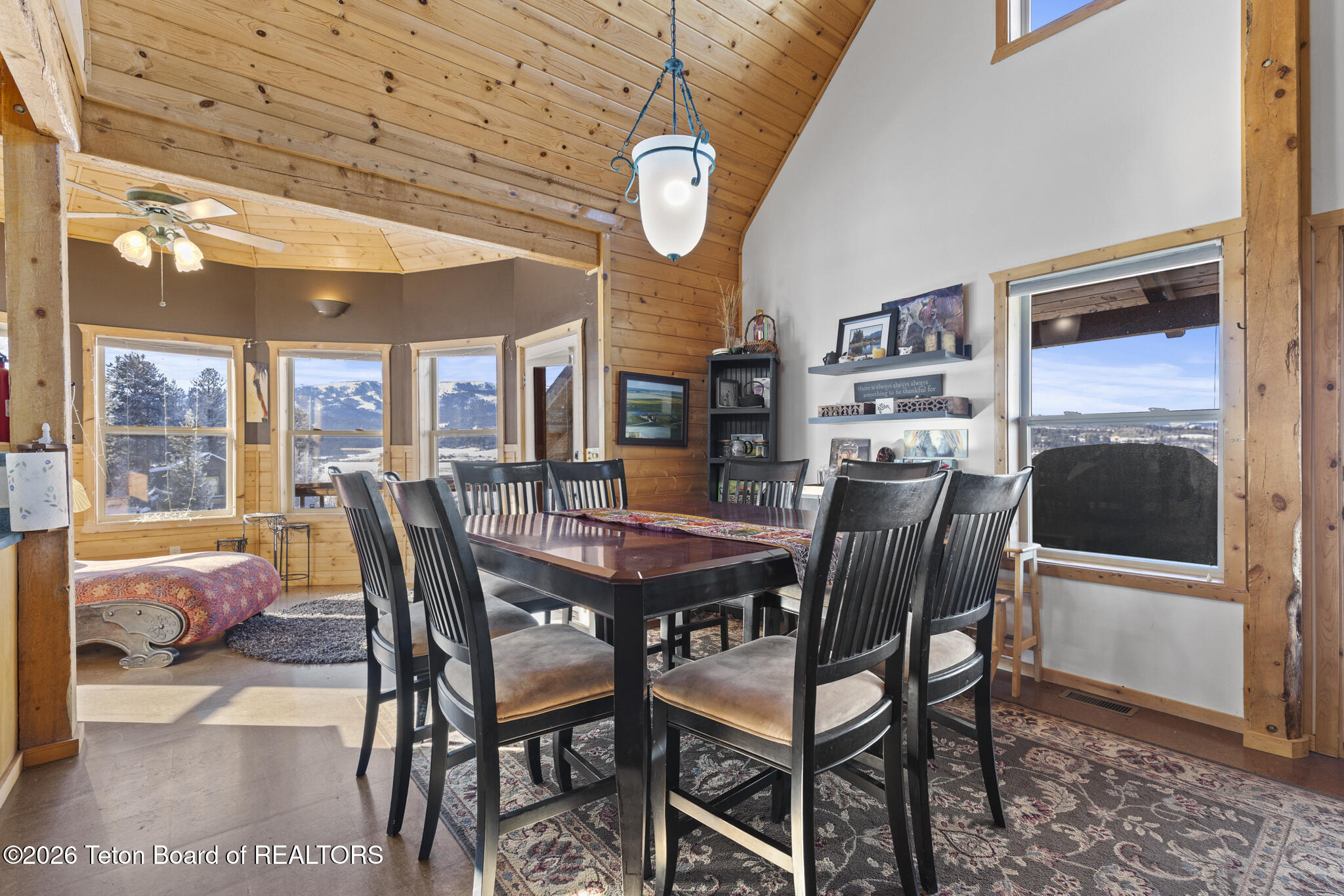 176 Aspen Lane Alpine, WY 83128 - Photo 10 of 48 Dining Room