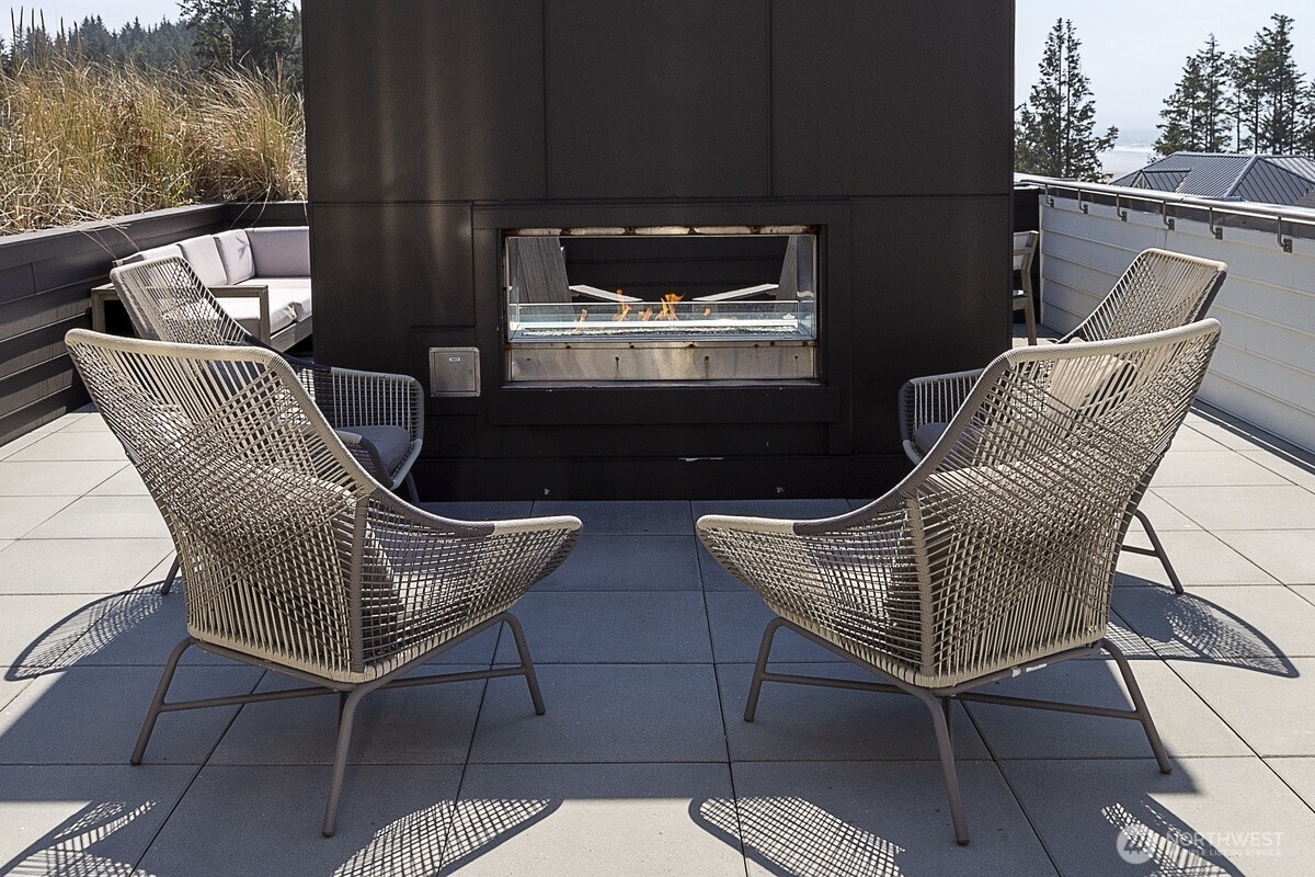 204 Market Street, Unit B Pacific Beach, WA 98571 - Photo 22 of 25 a view of balcony with outdoor seating space