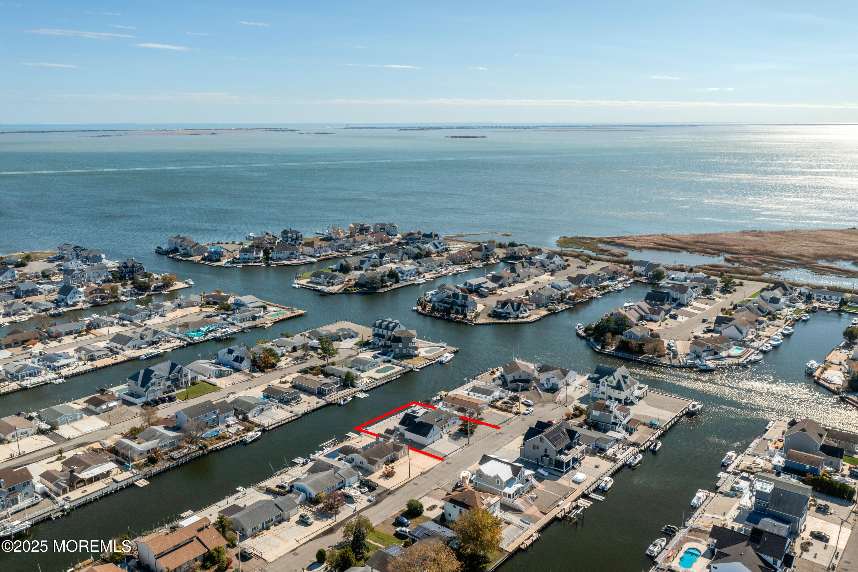 1211 Gemini Court Forked River, NJ 08731 - Photo 37 of 40 a view of a city and ocean view