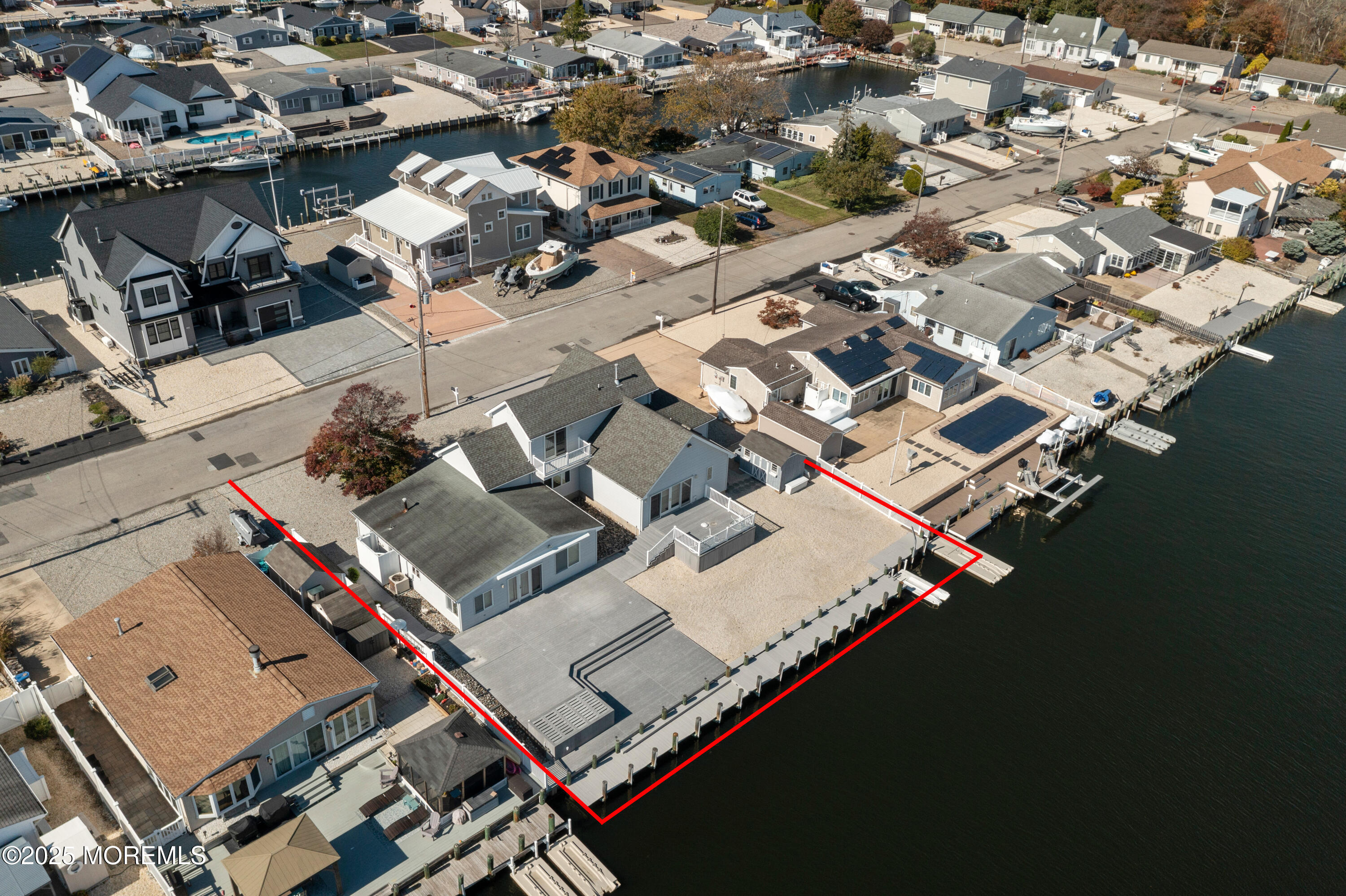 1211 Gemini Court Forked River, NJ 08731 - Photo 40 of 40 an aerial view of residential houses with outdoor space
