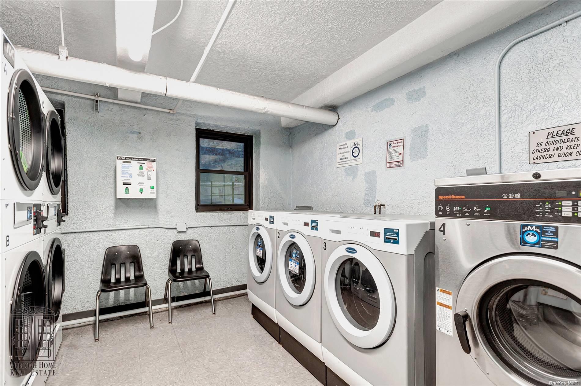 41-42 50th Street, Unit 4E Queens, NY 11377 - Photo 10 of 11 a utility room with dryer and washer