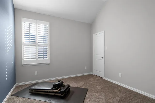 a room with a window