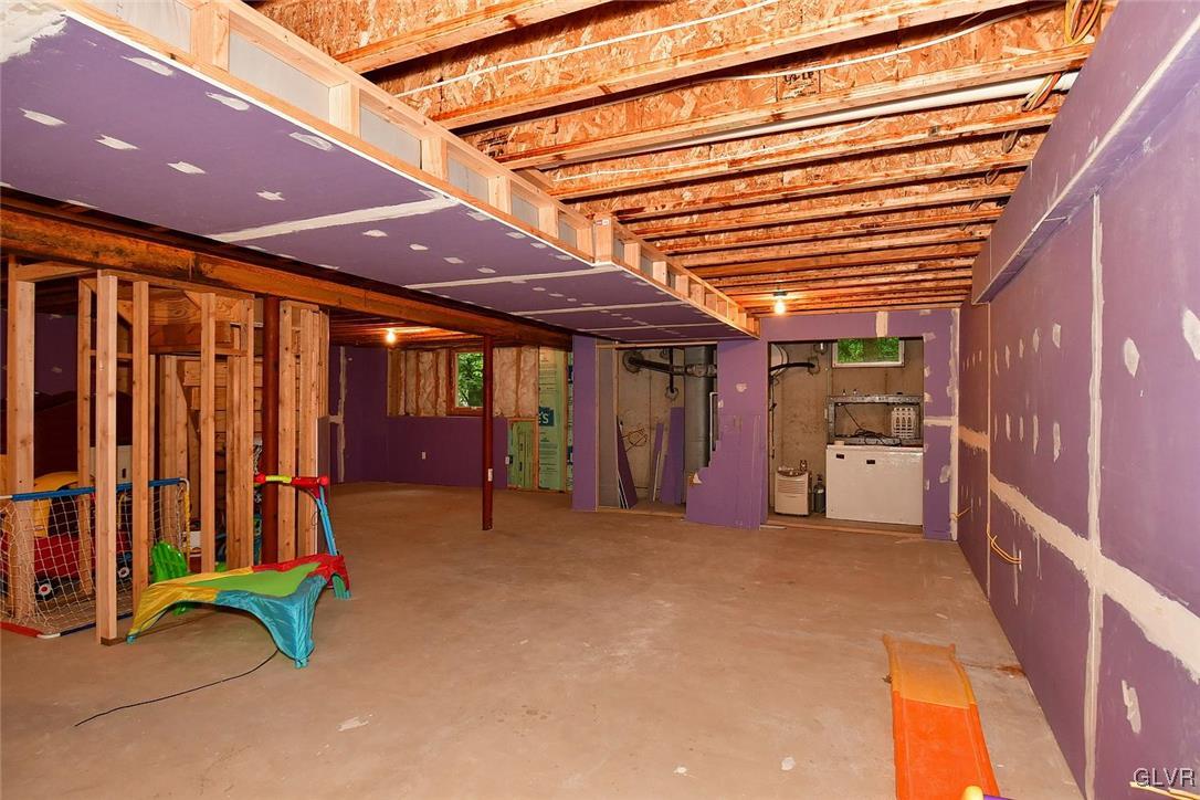 820 Texas Road Easton, PA 18042 - Photo 22 of 41 a view of an empty room with wooden walls