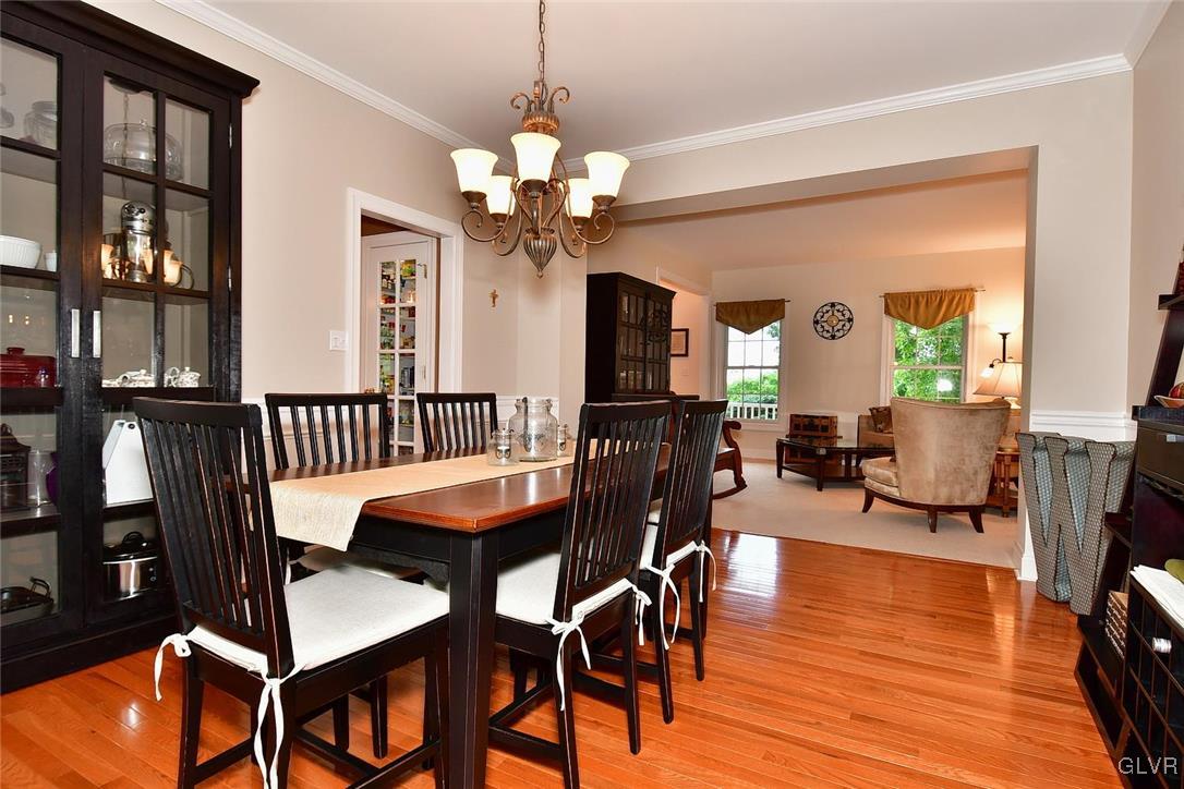 820 Texas Road Easton, PA 18042 - Photo 10 of 41 a view of a dining room with furniture and wooden floor