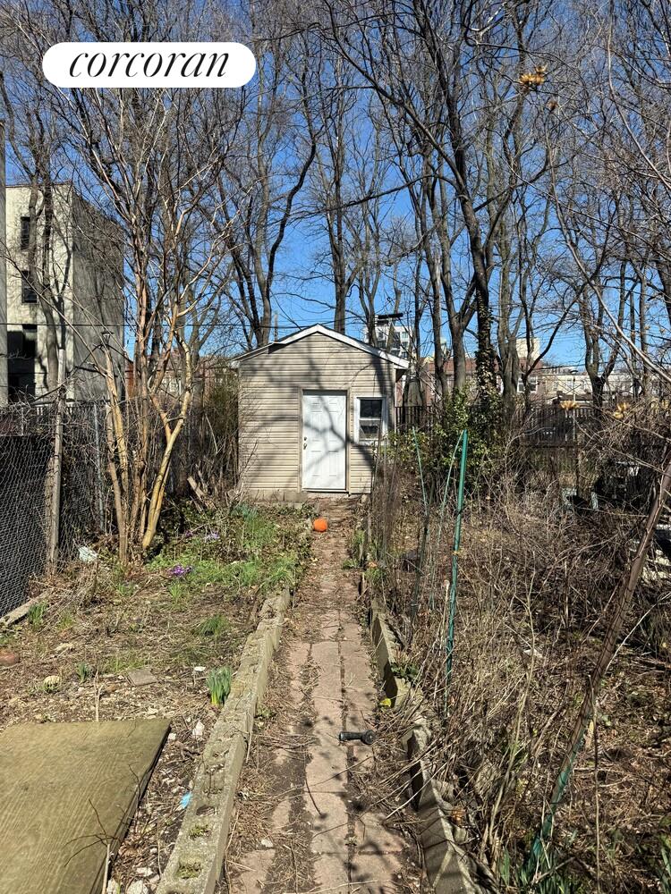 655 Maple Street Brooklyn, NY 11203 - Photo 4 of 4 a view of a yard covered with trees