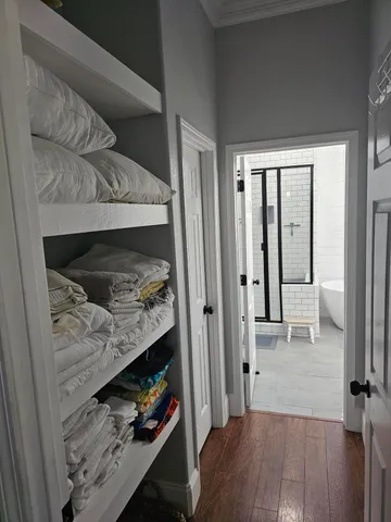 a close view of a sink and a stove