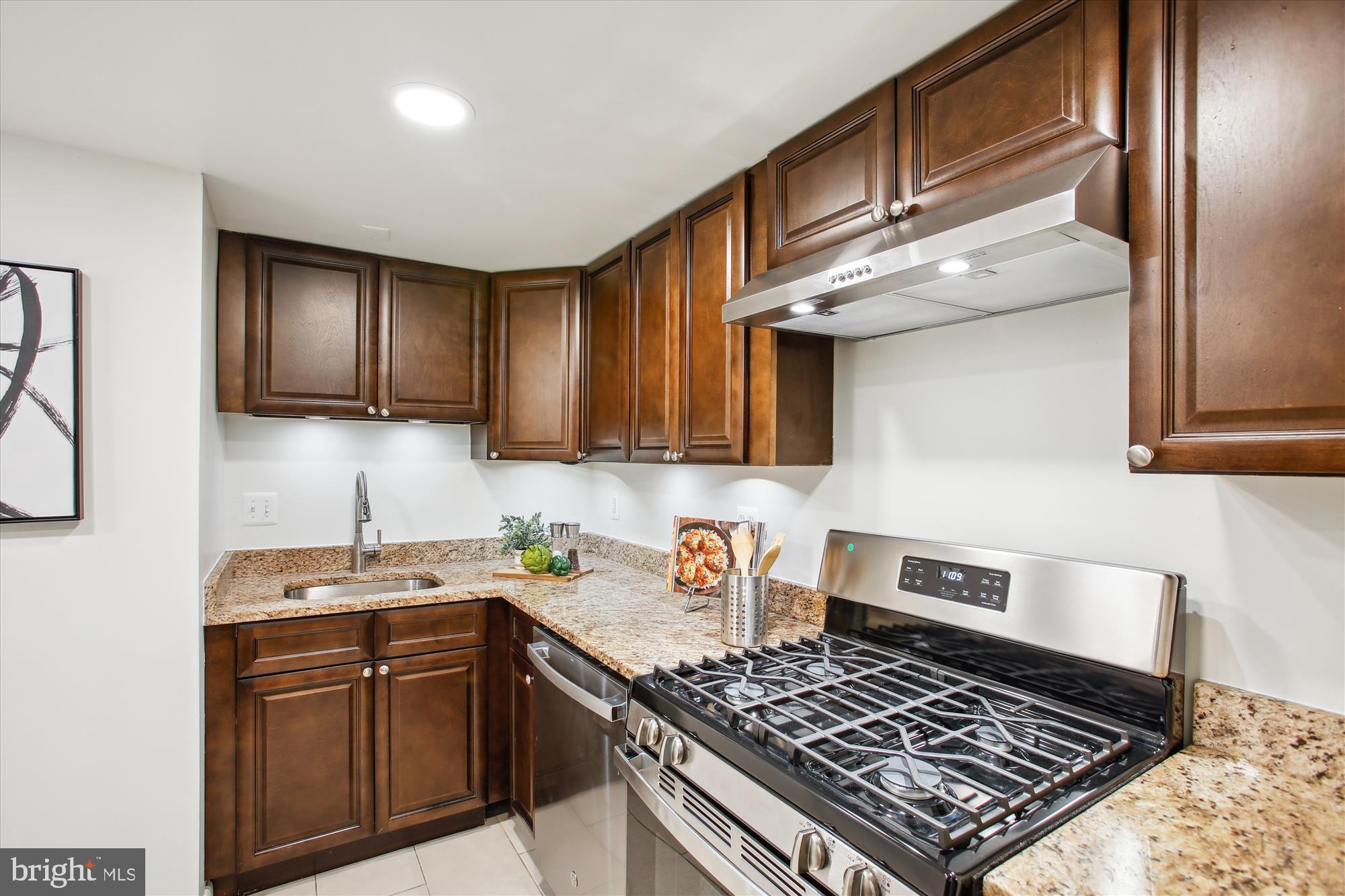 1408 Northgate Square, Unit 12B Reston, VA 20190 - Photo 10 of 31 Beautiful Updated Kitchen
