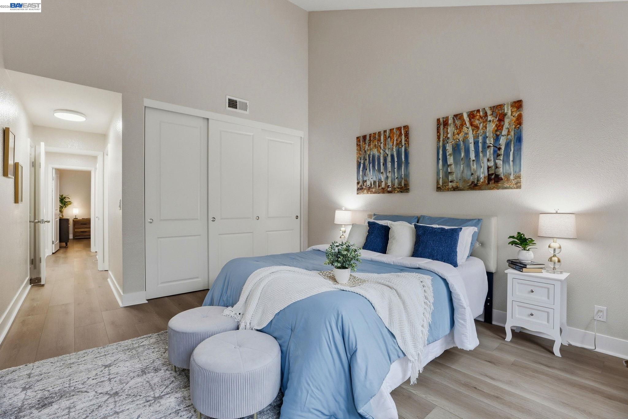 309 South Overlook Drive San Ramon, CA 94582 - Photo 11 of 29 a bedroom with a bed and a couch